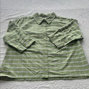 Classic Elements Green Checkered Shirt